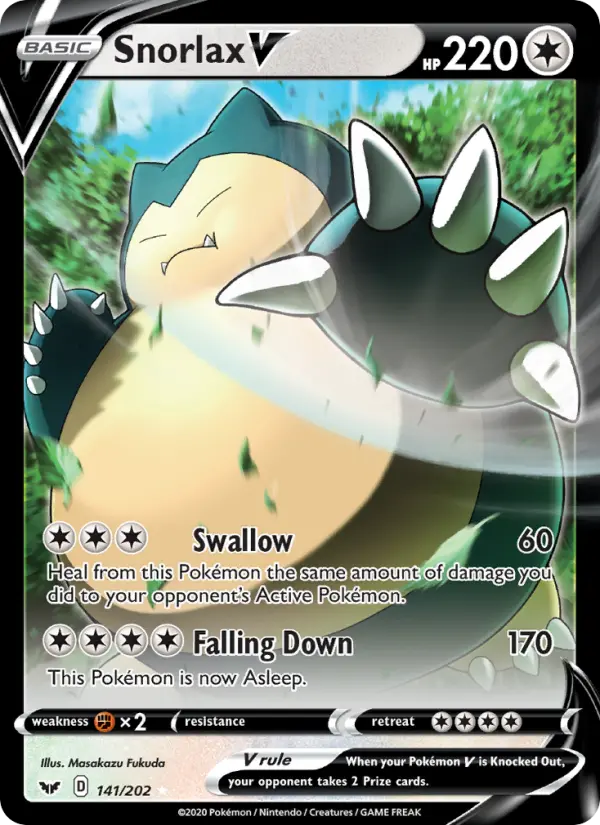 Snorlax V - 141