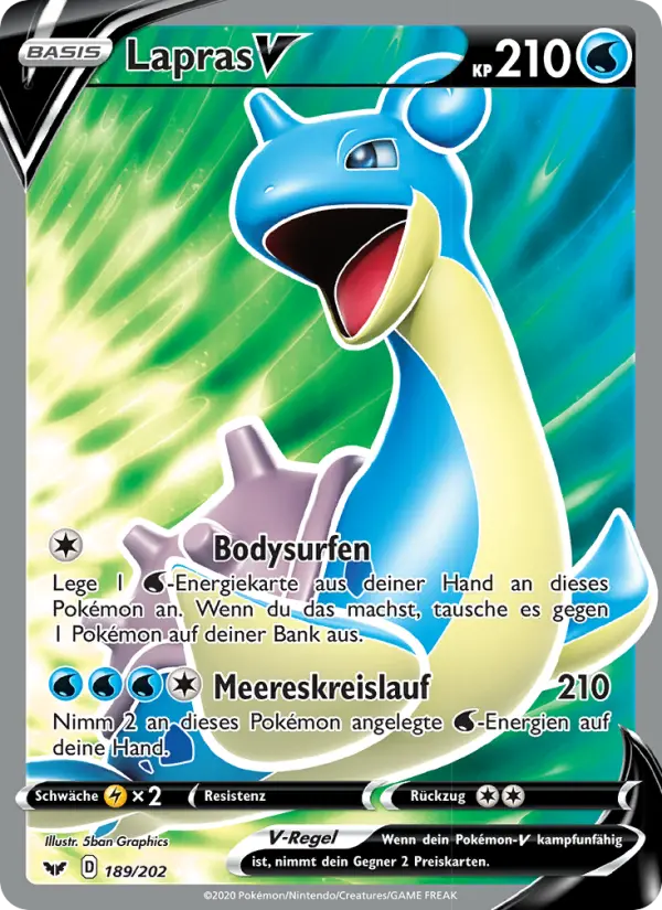 Lapras V - 189