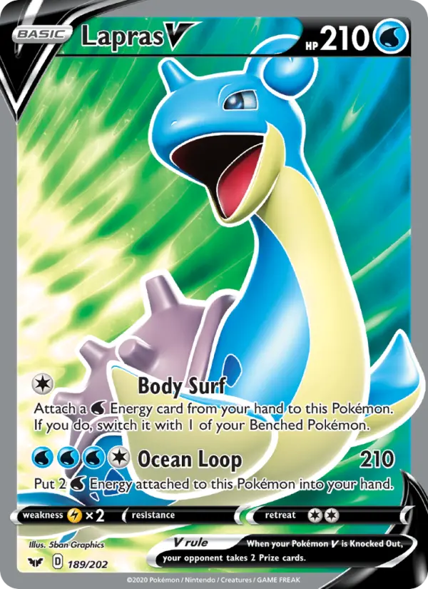 Lapras V - 189
