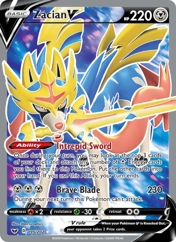 Zacian V - 195
