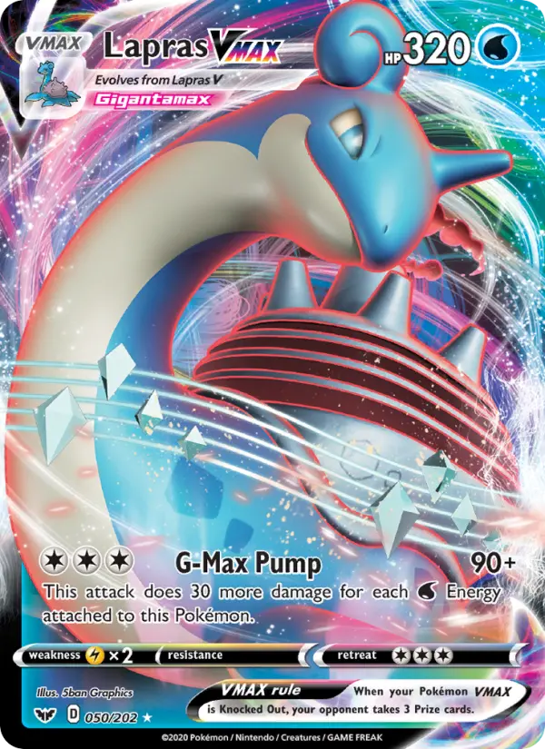 Lapras VMAX - 50