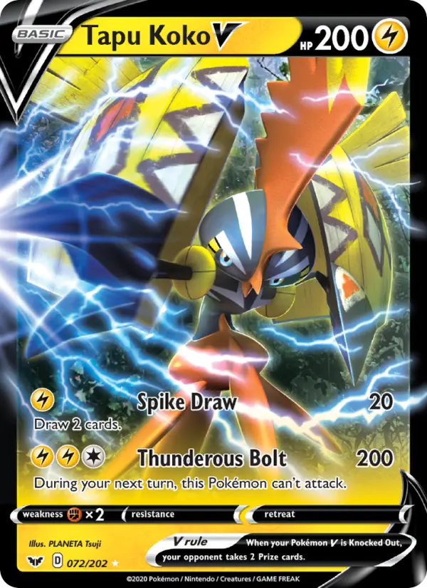Tapu Koko V - 72