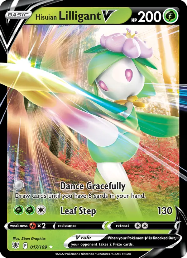 Hisuian Lilligant V - 017