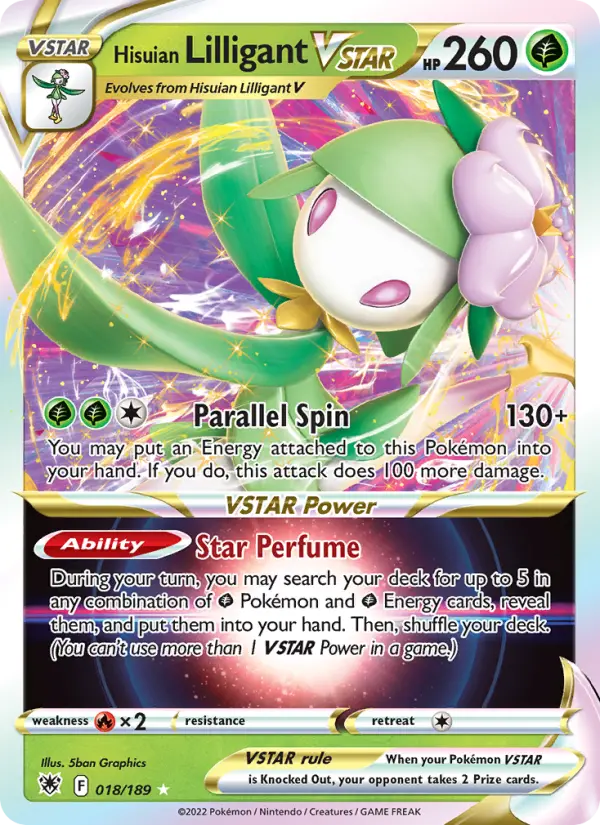 Hisuian Lilligant VSTAR - 018