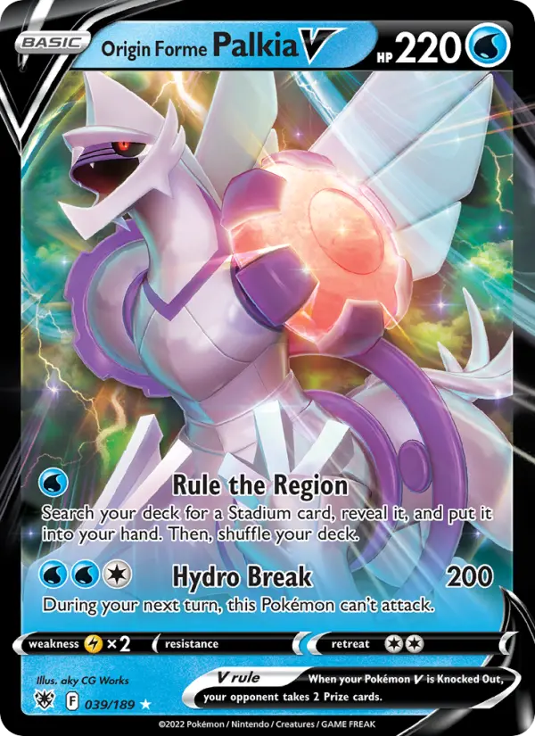 Origin Forme Palkia V - 039