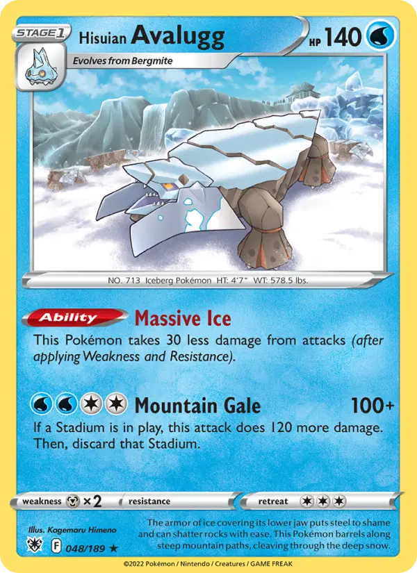 Hisuian Avalugg - 048