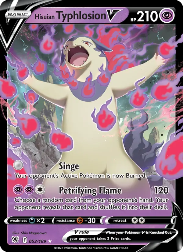 Hisuian Typhlosion V - 053