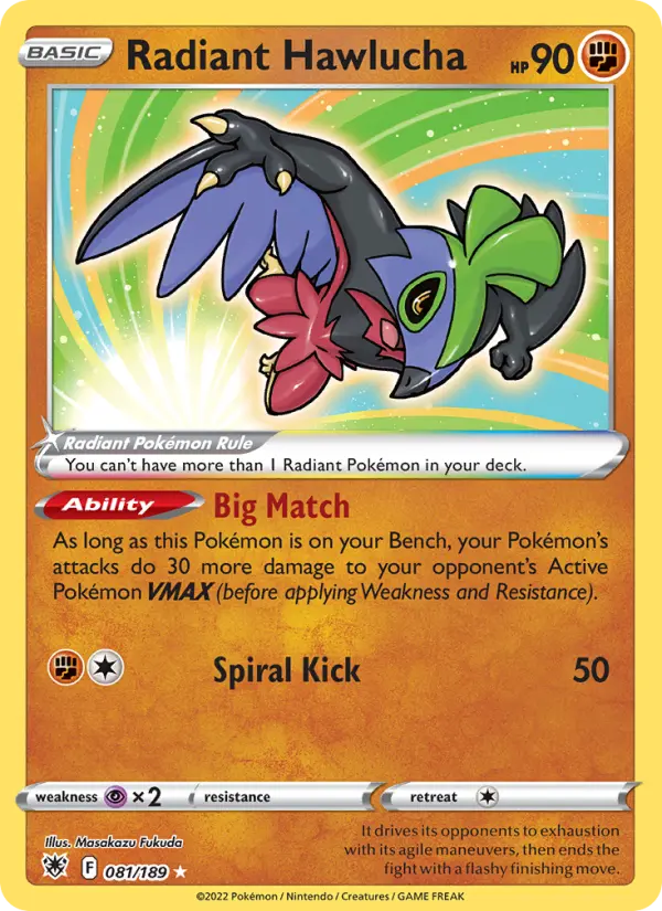 Radiant Hawlucha - 081