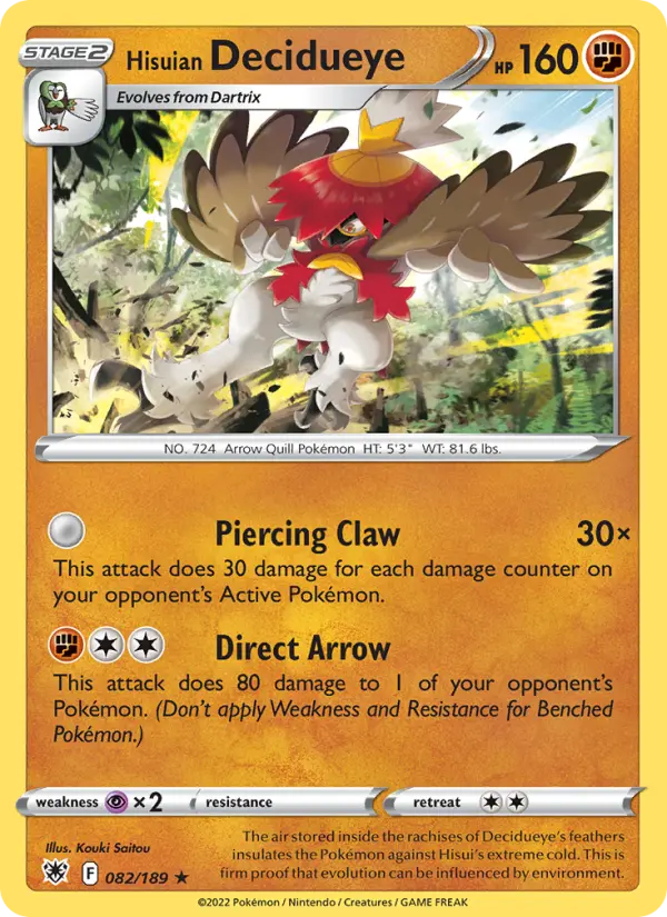 Hisuian Decidueye - 082