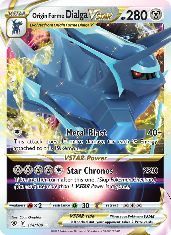 Origin Forme Dialga VSTAR - 114