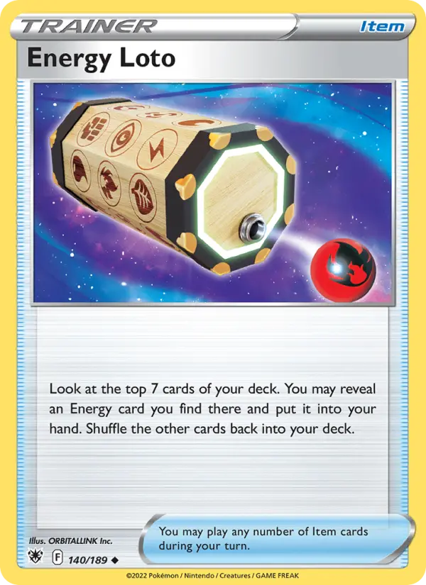 Energy Loto - 140