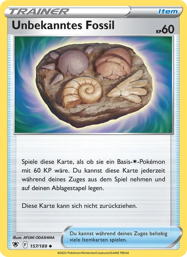 Unbekanntes Fossil - 157