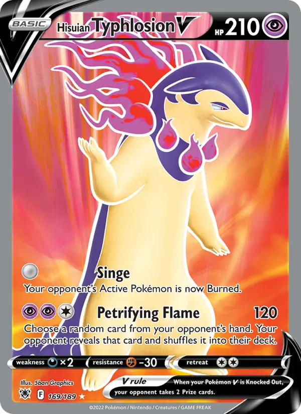 Hisuian Typhlosion V - 169