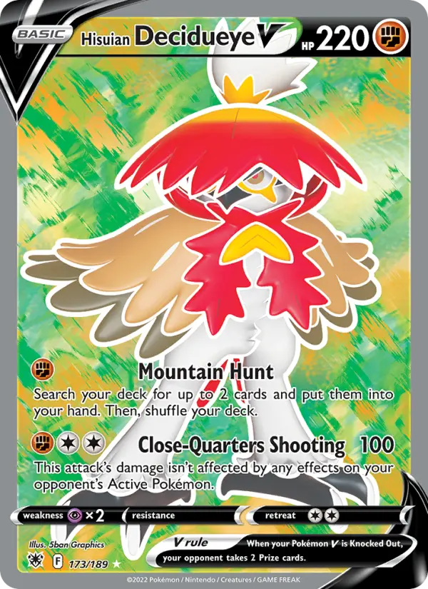 Hisuian Decidueye V - 173