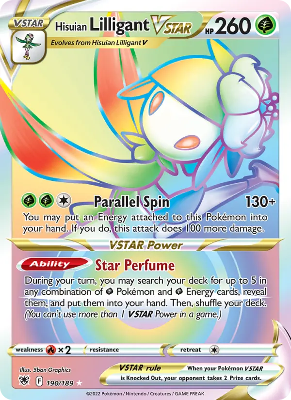 Hisuian Lilligant VSTAR - 190