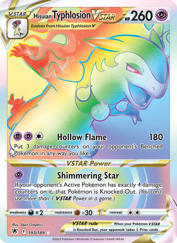 Hisuian Typhlosion VSTAR - 193