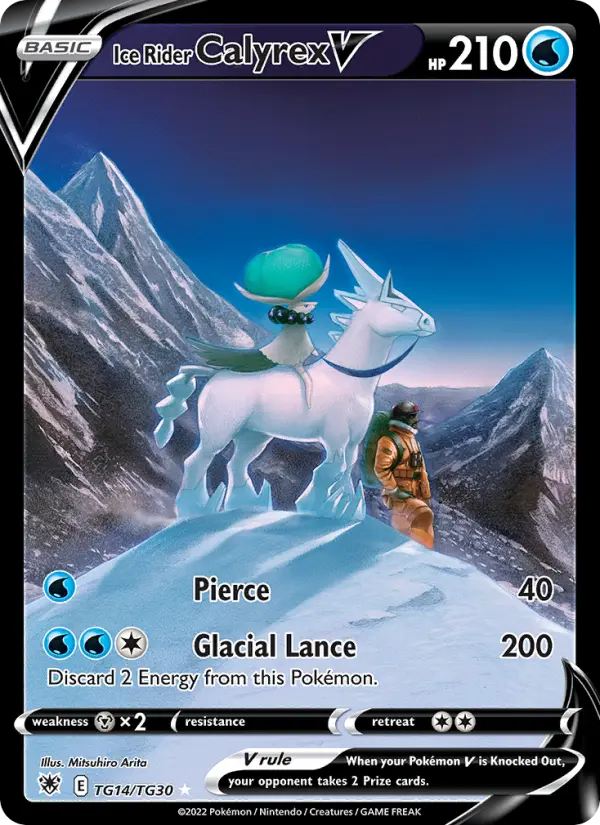 Ice Rider Calyrex V - TG14