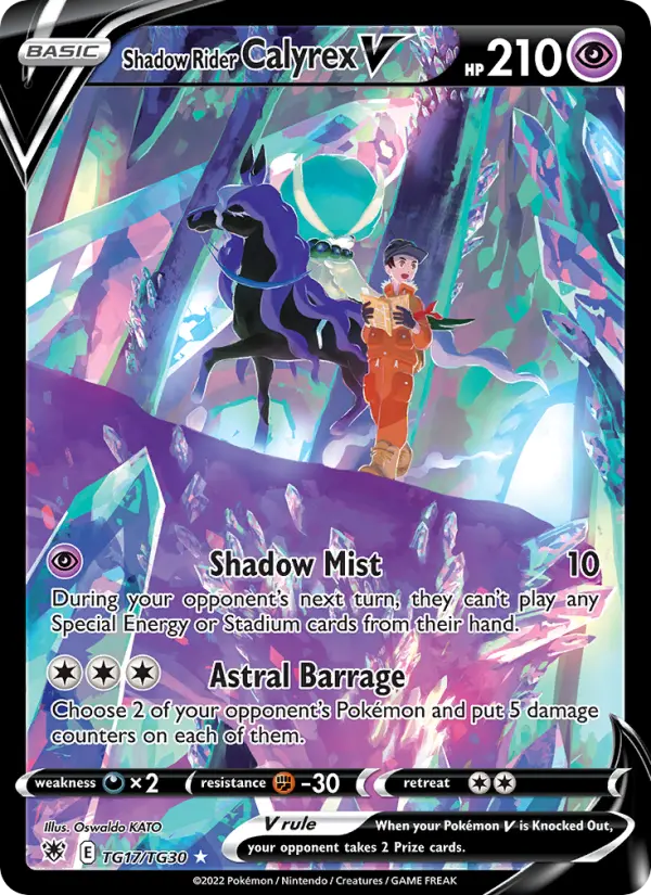 Shadow Rider Calyrex V - TG17