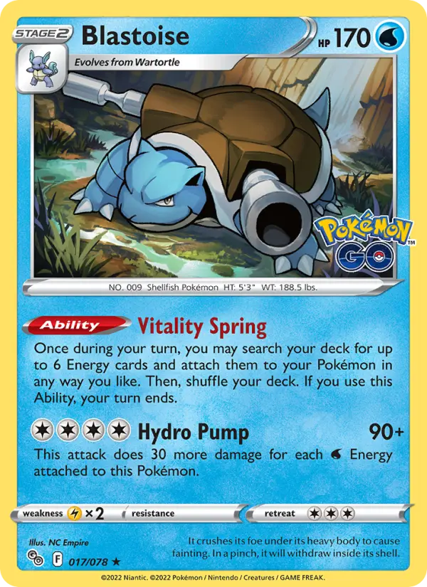 Blastoise - 017