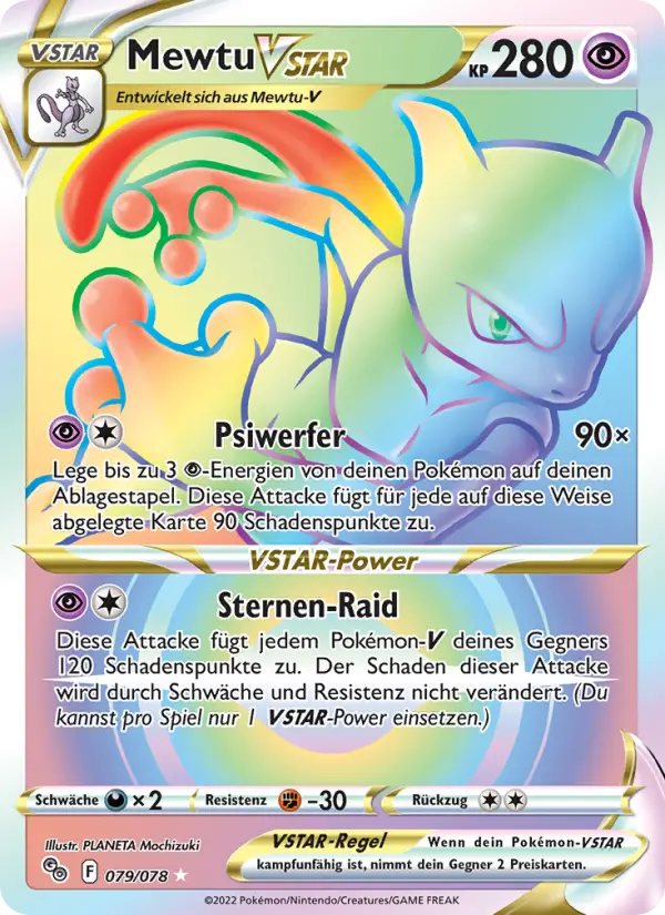 Mewtu VSTAR - 079