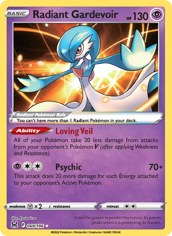 Radiant Gardevoir - 069