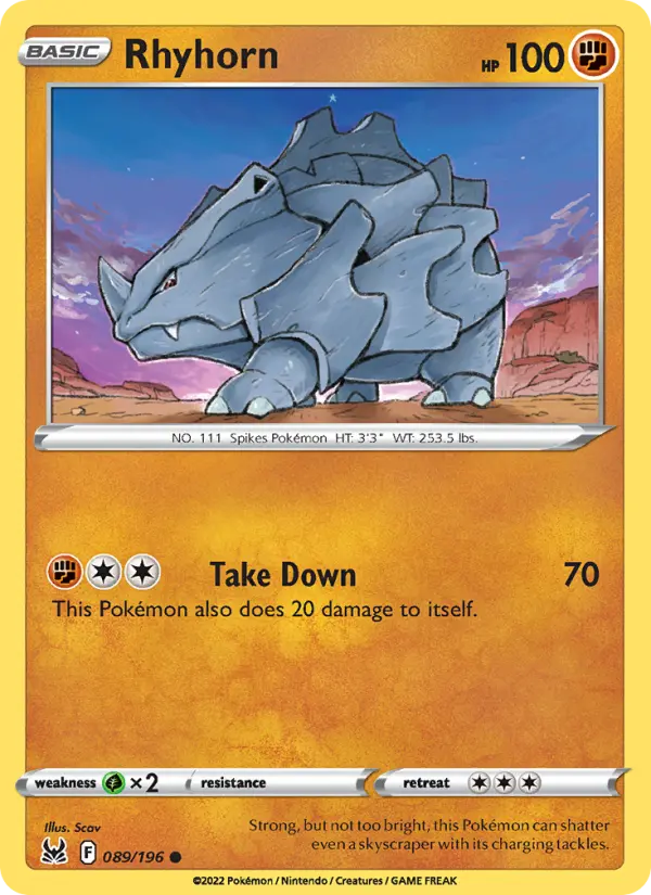 Rhyhorn - 089