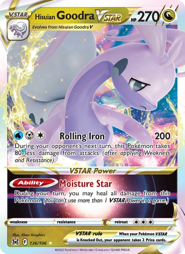 Hisuian Goodra VSTAR - 136