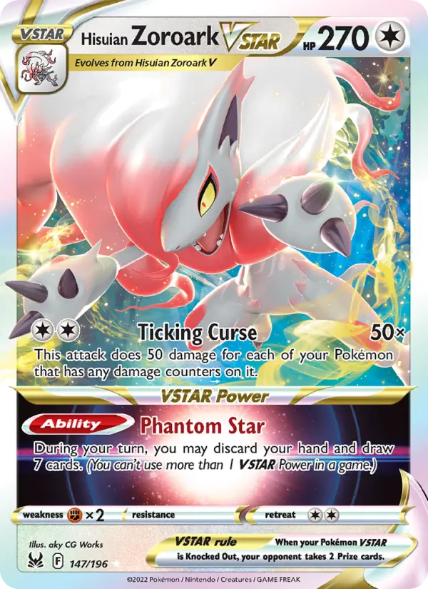 Hisuian Zoroark VSTAR - 147