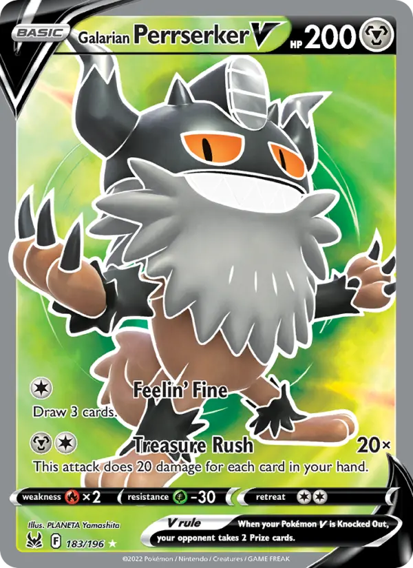 Galarian Perrserker V - 183