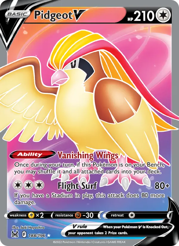Pidgeot V - 188