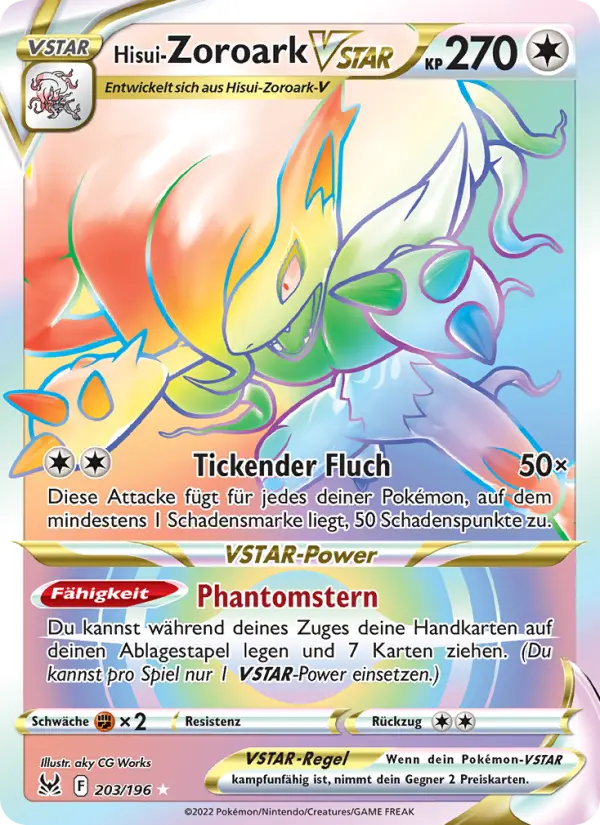 Hisui-Zoroark VSTAR - 203