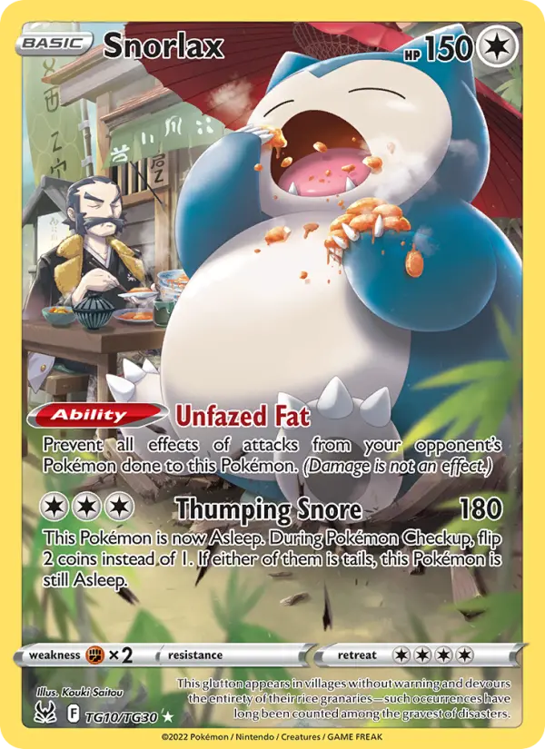 Snorlax - TG10