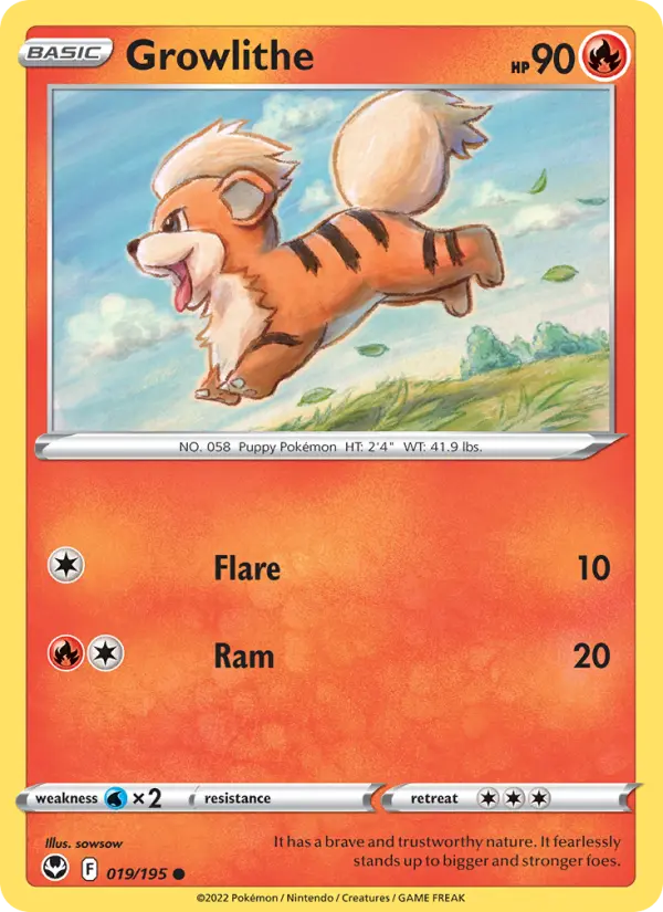 Growlithe - 019