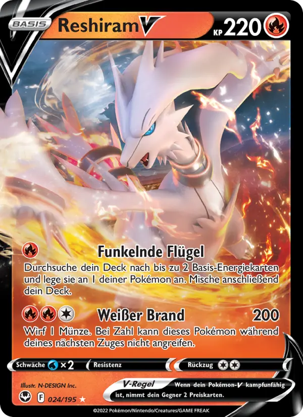 Reshiram V - 024