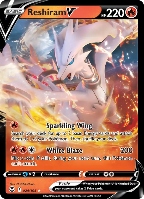 Reshiram V - 024