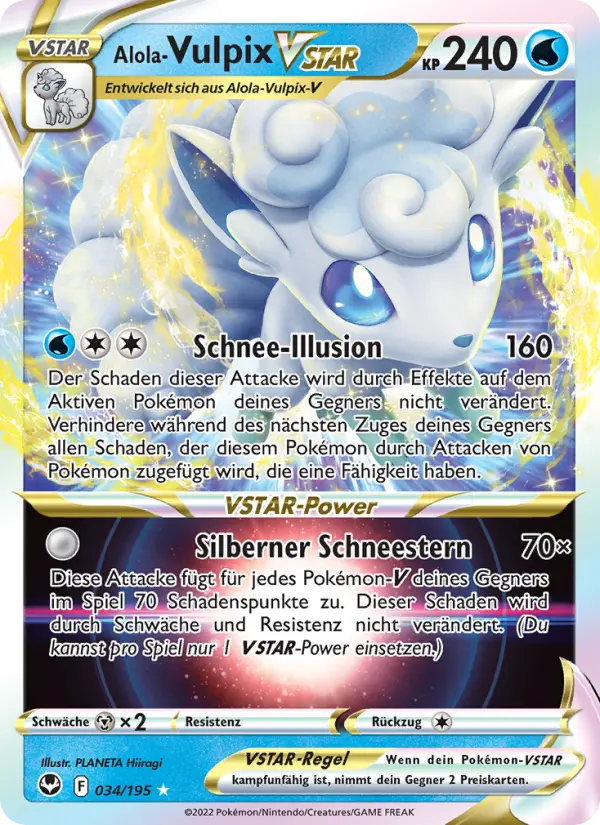 Alola Vulpix-VSTAR - 034