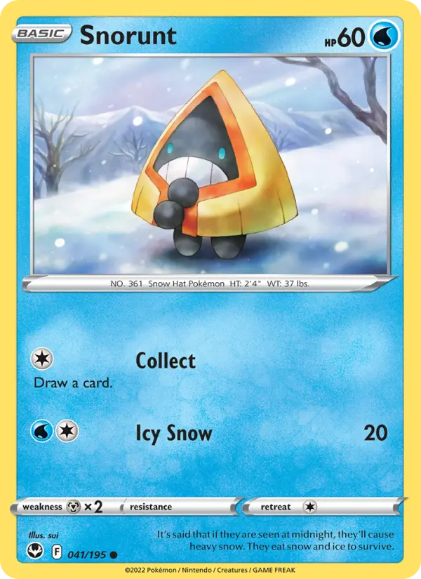 Snorunt - 041