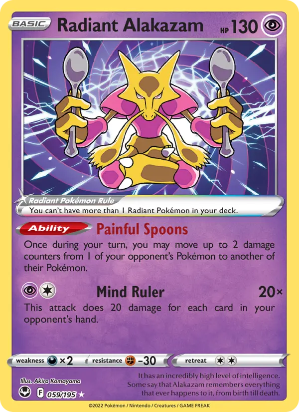 Radiant Alakazam - 059