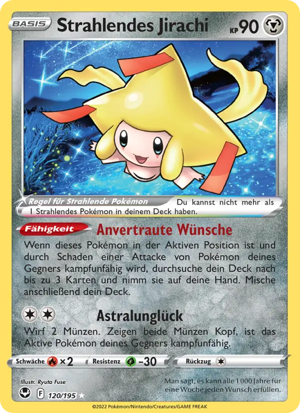 Strahlendes Jirachi - 120
