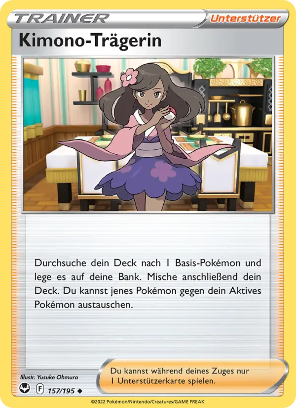 Kimono-Trägerin - 157