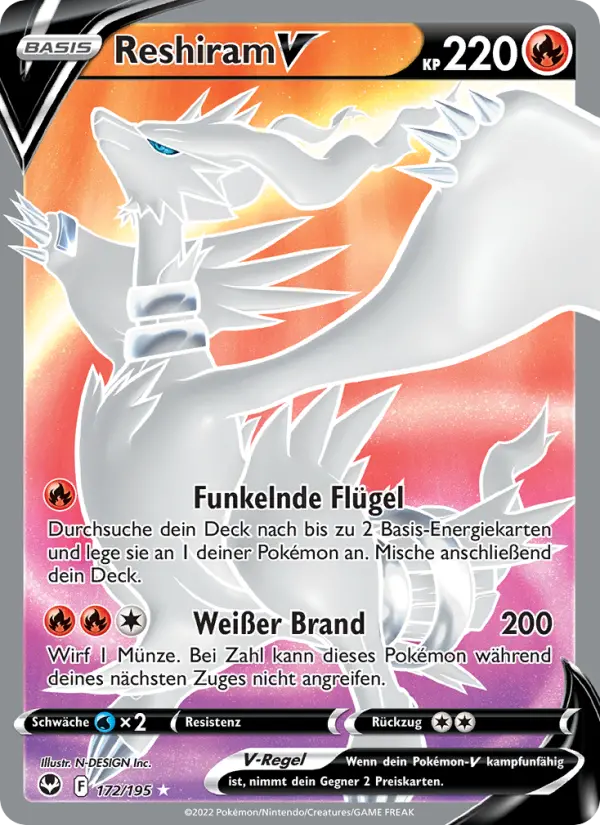 Reshiram V - 172