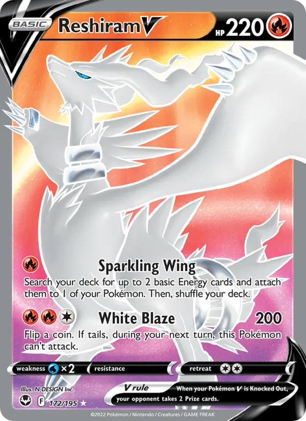 Reshiram V - 172