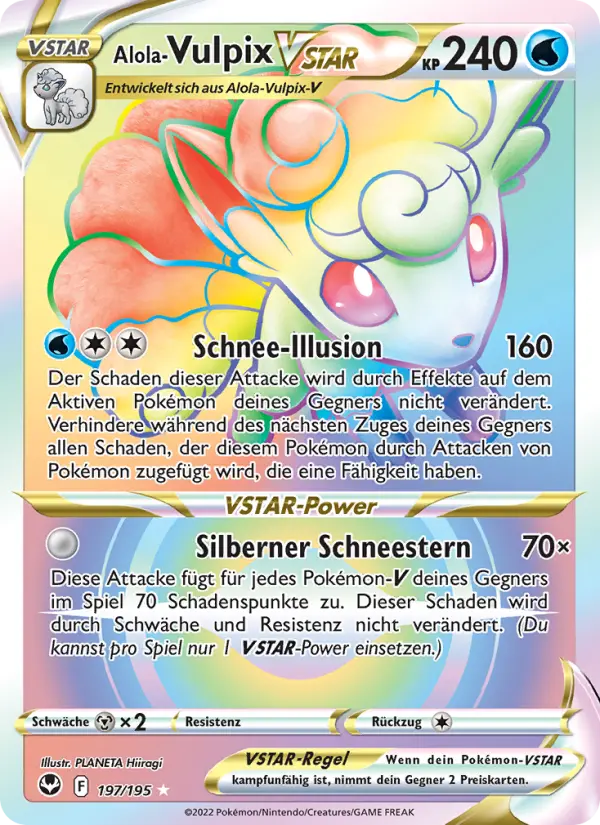 Alola Vulpix-VSTAR - 197
