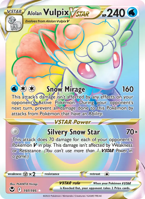 Alolan Vulpix VSTAR - 197