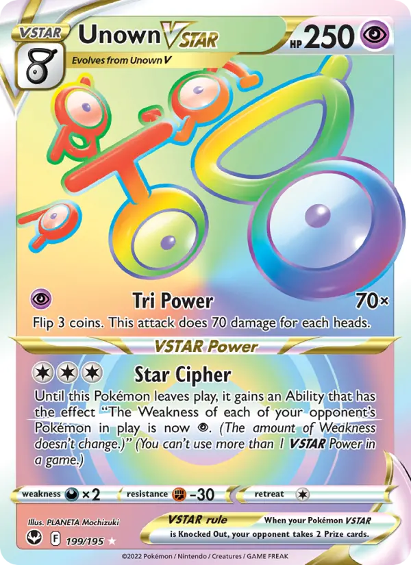 Unown VSTAR - 199