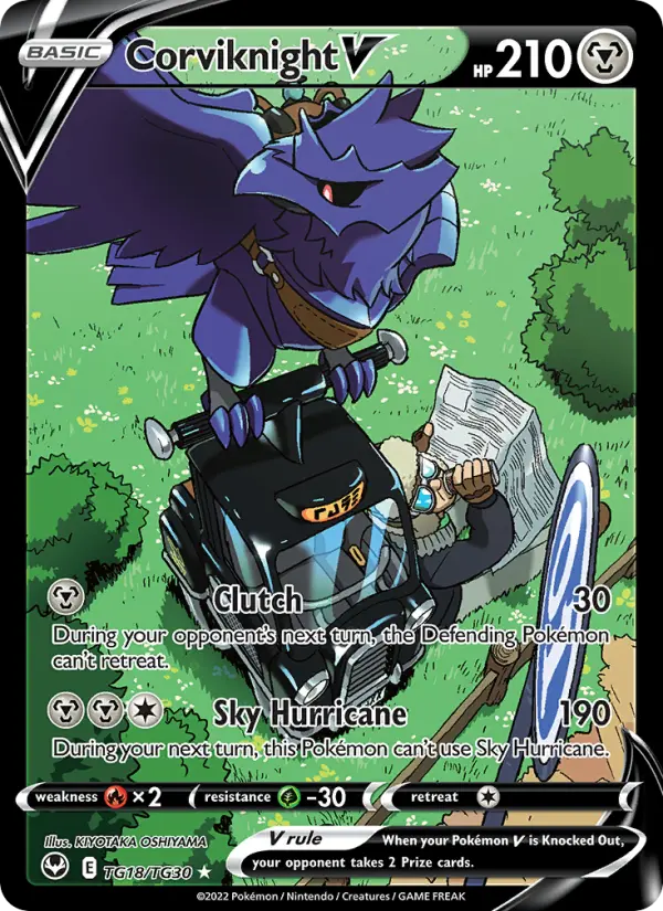 Corviknight V - TG18
