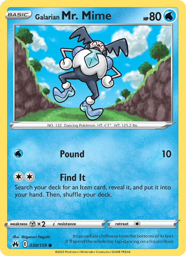 Galarian Mr. Mime - 030