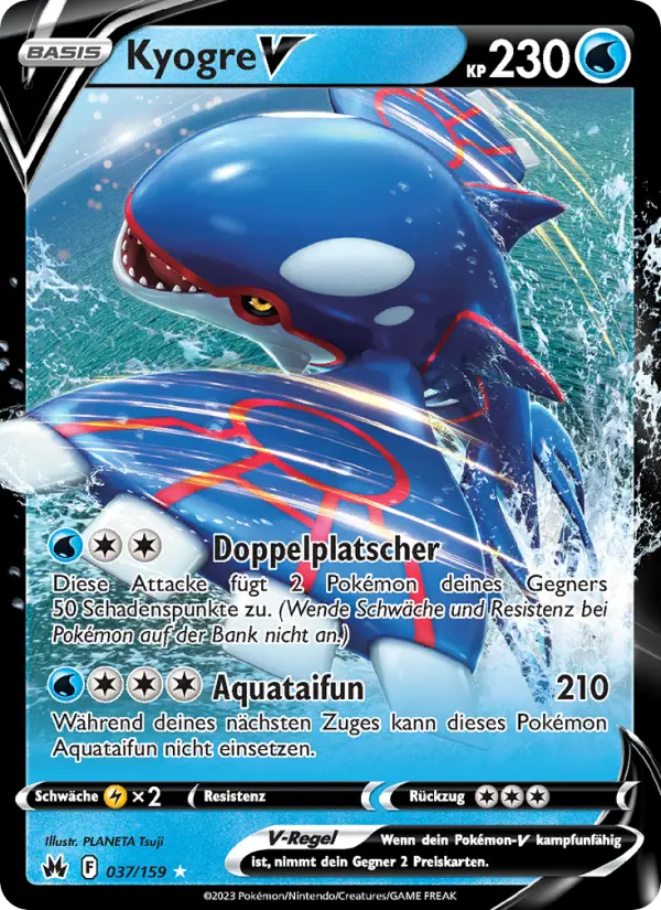 Kyogre V - 037