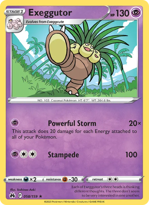 Exeggutor - 058