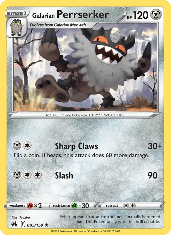 Galarian Perrserker - 085